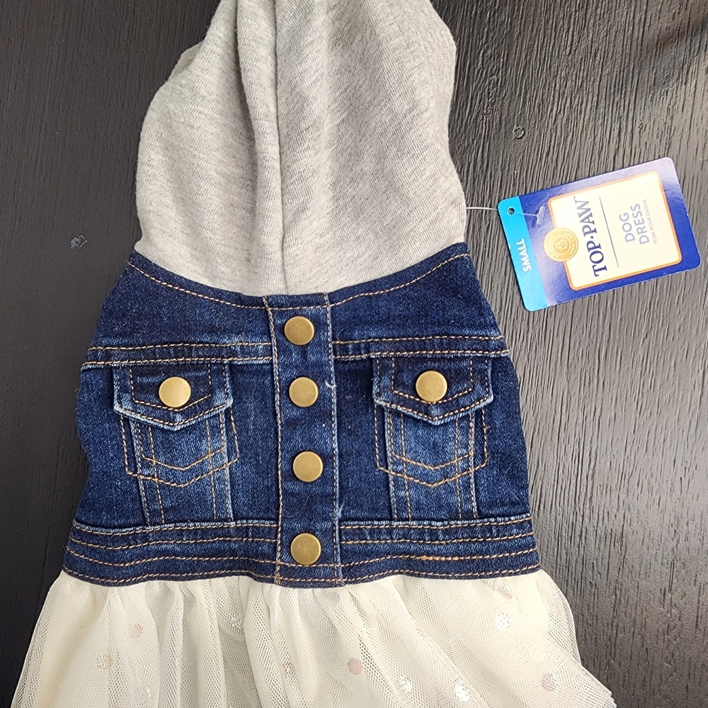 Denim Dog Dress